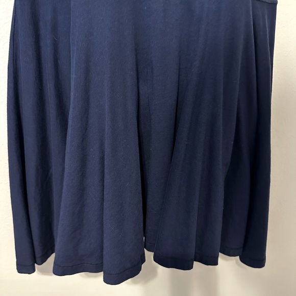 LAUREN JEANS RALPH LAUREN NAVY/GREEN STRIPED DRESS PM Preppy Holiday - Picture 5 of 6